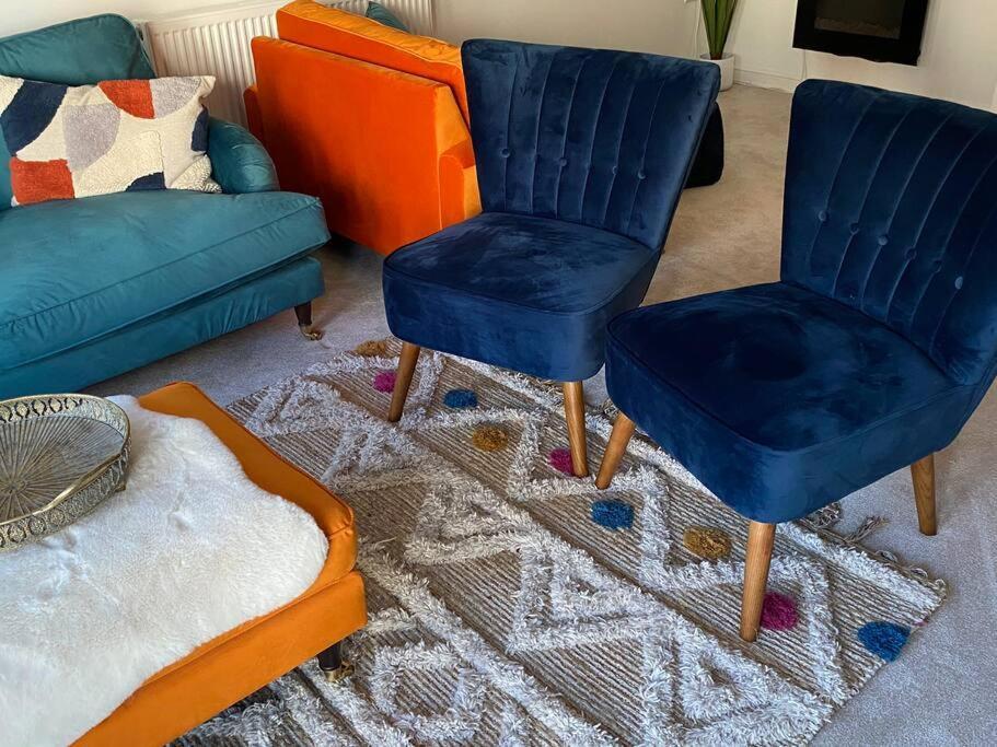 Luxury Modern 1Bed Sea View Apartment Rhôs-on-Sea Extérieur photo