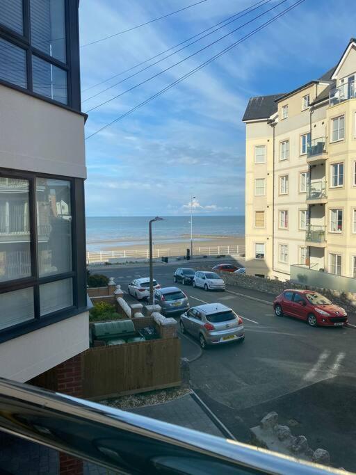 Luxury Modern 1Bed Sea View Apartment Rhôs-on-Sea Extérieur photo