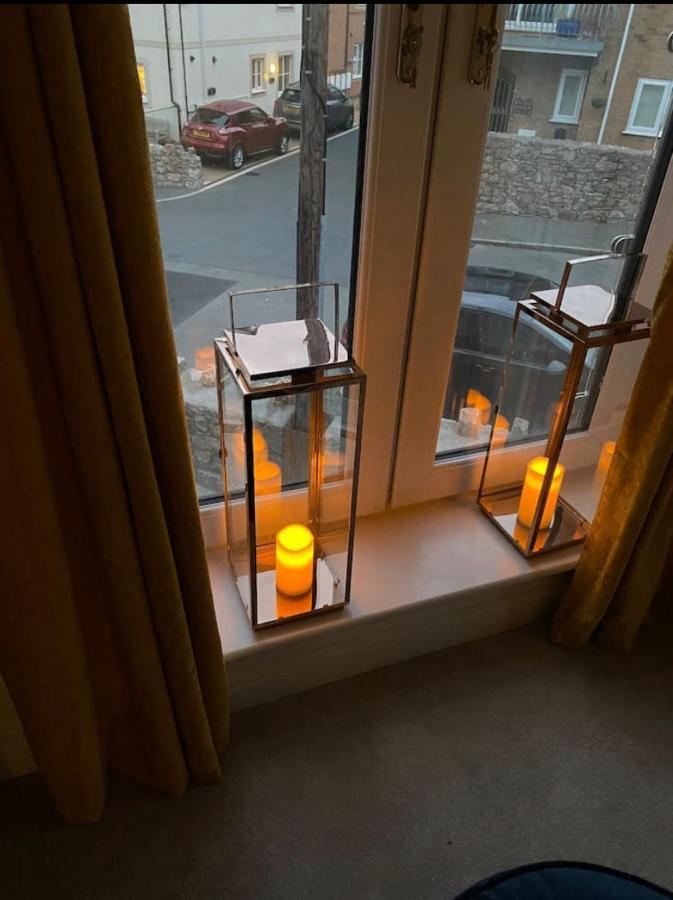Luxury Modern 1Bed Sea View Apartment Rhôs-on-Sea Extérieur photo
