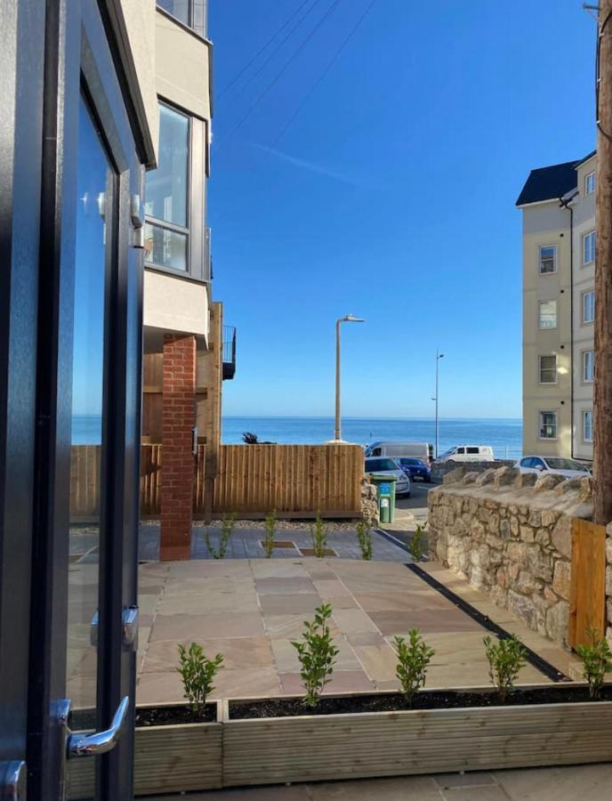 Luxury Modern 1Bed Sea View Apartment Rhôs-on-Sea Extérieur photo